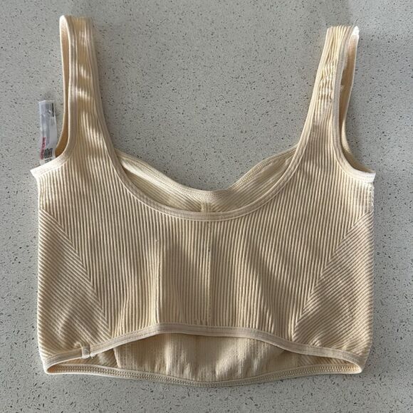 NWOT Urban Outfitters Out From Under M/L Bralette Cropped Tank Layering Flirty - Picture 8 of 12